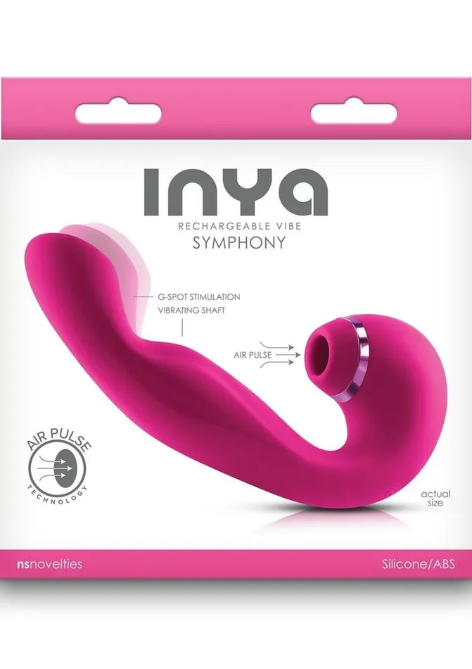 Inya Female Sex Toys Inya Symphony Rechargeable Silicone Triple Motor Vibrator Inya Female Sex Toys Inya Symphony Rechargeable Silicone Triple Motor Vibrator