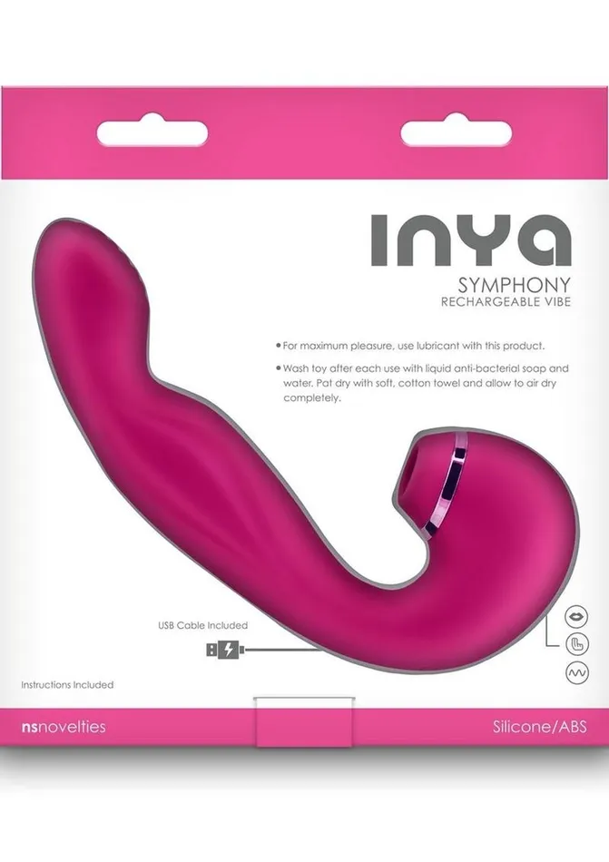 Inya Female Sex Toys Inya Symphony Rechargeable Silicone Triple Motor Vibrator Inya Female Sex Toys Inya Symphony Rechargeable Silicone Triple Motor Vibrator