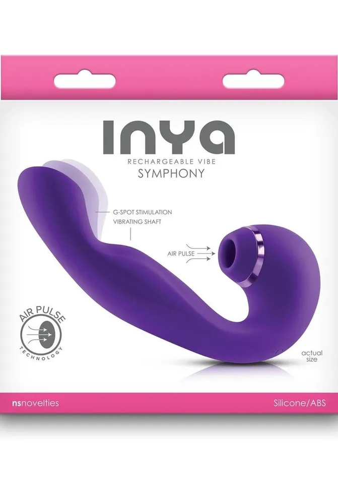 Inya Female Sex Toys Inya Symphony Rechargeable Silicone Triple Motor Vibrator Inya Female Sex Toys Inya Symphony Rechargeable Silicone Triple Motor Vibrator