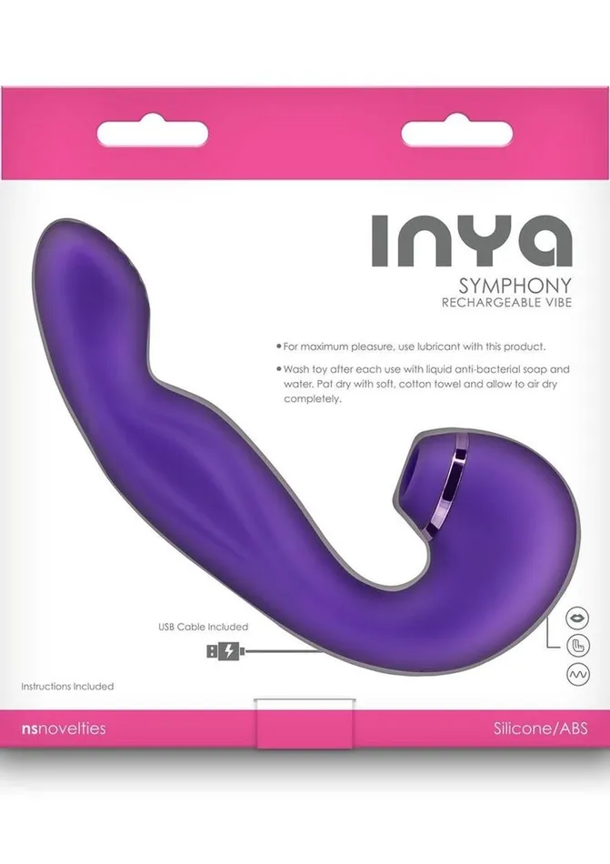 Inya Female Sex Toys Inya Symphony Rechargeable Silicone Triple Motor Vibrator Inya Female Sex Toys Inya Symphony Rechargeable Silicone Triple Motor Vibrator