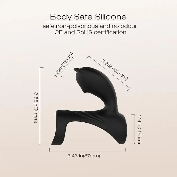 Inyarose Male Sex Toys Vibrating Sperm Locking Ring