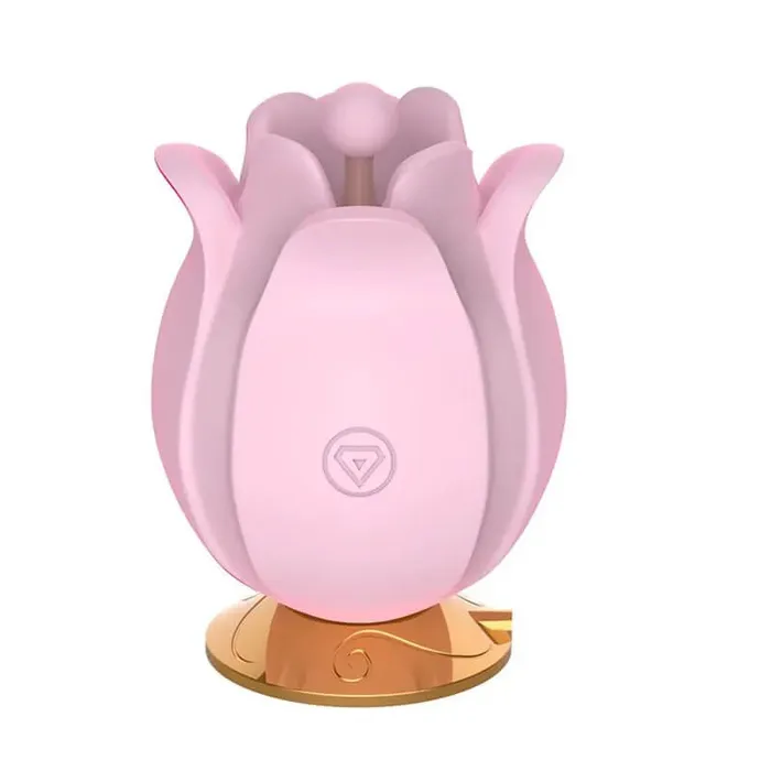 Inyarose Vibrators Pink Poppy MultiFrequency Masturbation Massager