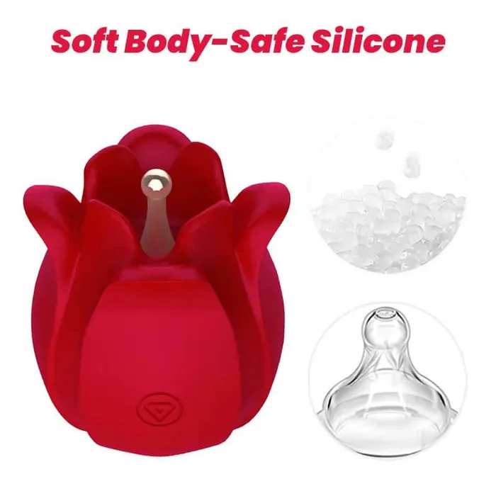 Inyarose Vibrators Pink Poppy MultiFrequency Masturbation Massager