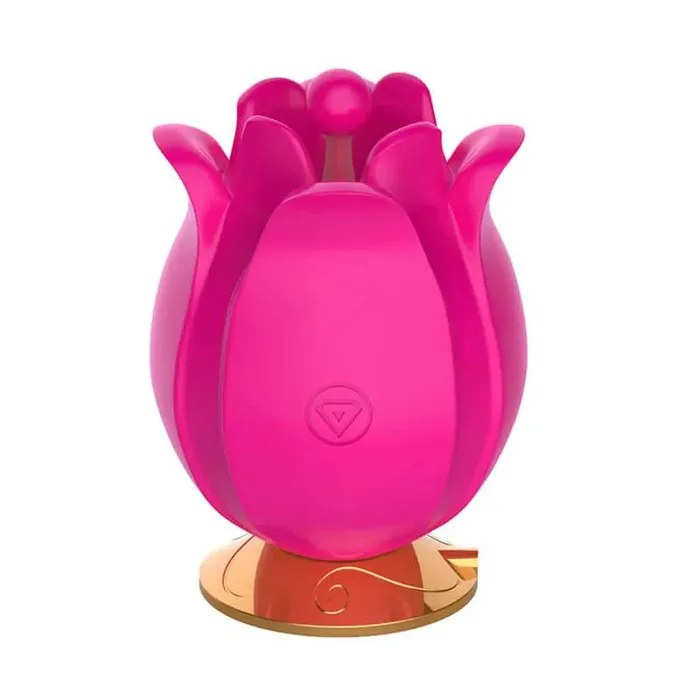 Inyarose Vibrators Pink Poppy MultiFrequency Masturbation Massager