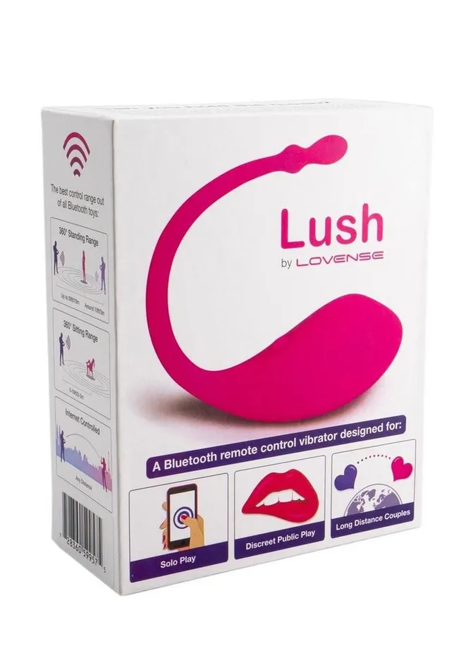 Lovense Lush App Compatible Silicone Bullet Vibrator Lovense Female Sex Toys