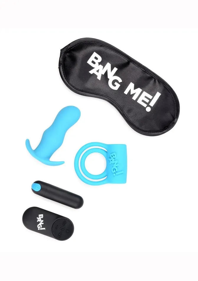 Male Sex Toys BANG Bang Duo Blast Plug and Cock Ring Kit
