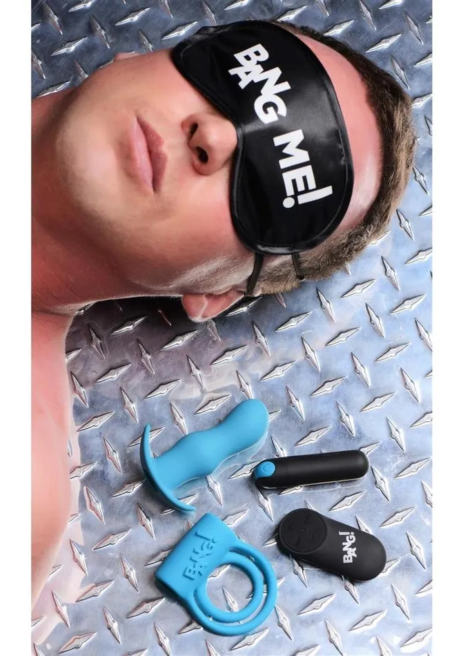 Male Sex Toys BANG Bang Duo Blast Plug and Cock Ring Kit