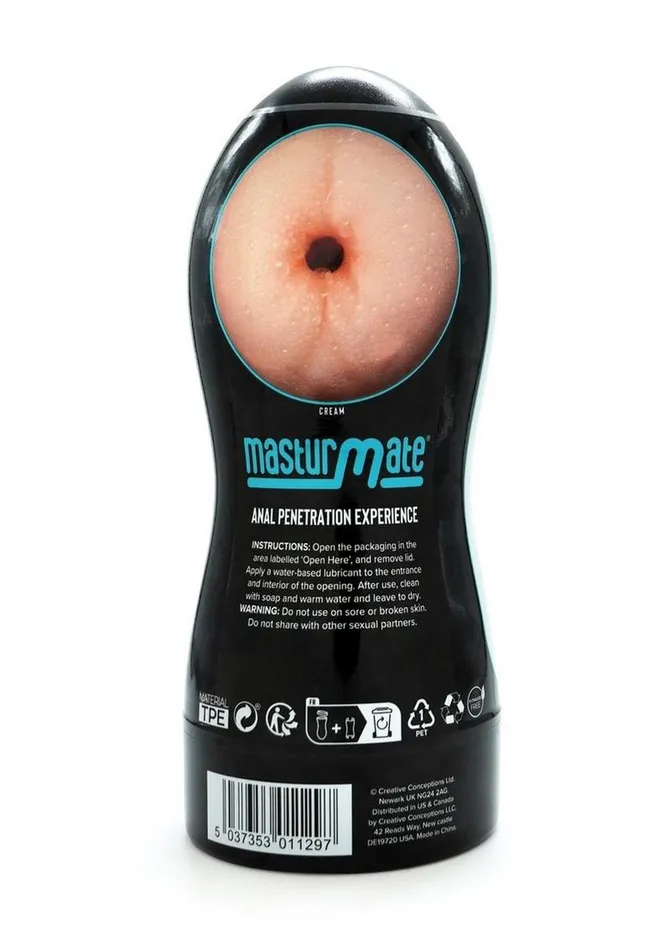 Male Sex Toys Creative Conceptions Masturmate Silicone Butt Masturbator