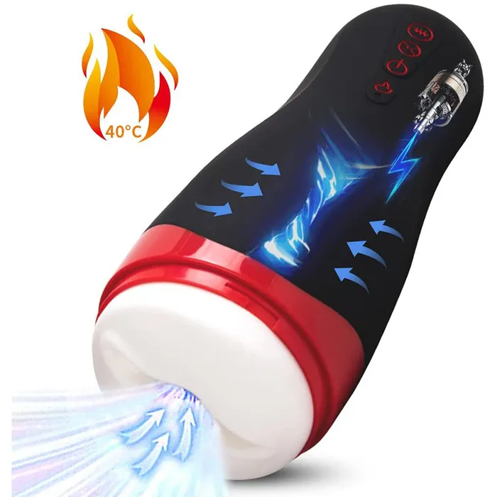 Male Sex Toys Earlypeach Automatic Sucking Male Masturbator Cup with Heating Suction 5 Vibrations Male Sex Toys Earlypeach Automatic Sucking Male Masturbator Cup with Heating Suction 5 Vibrations