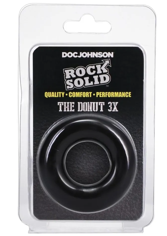 Male Sex Toys Rock Solid Rock Solid The 3x Donut Cock Ring