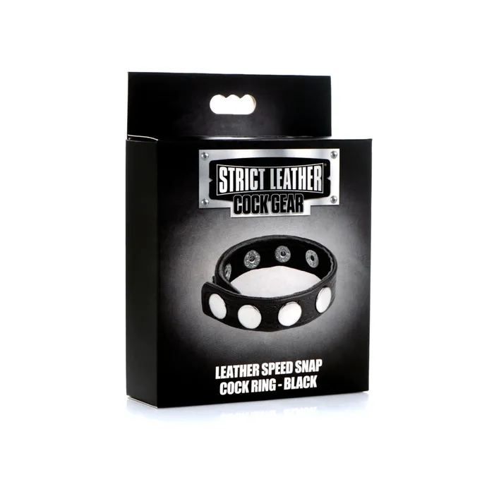 Male Sex Toys Strict Leather Strict Leather Cock Gear Leather Speed Snap Cock Ring Black Male Sex Toys Strict Leather Strict Leather Cock Gear Leather Speed Snap Cock Ring Black
