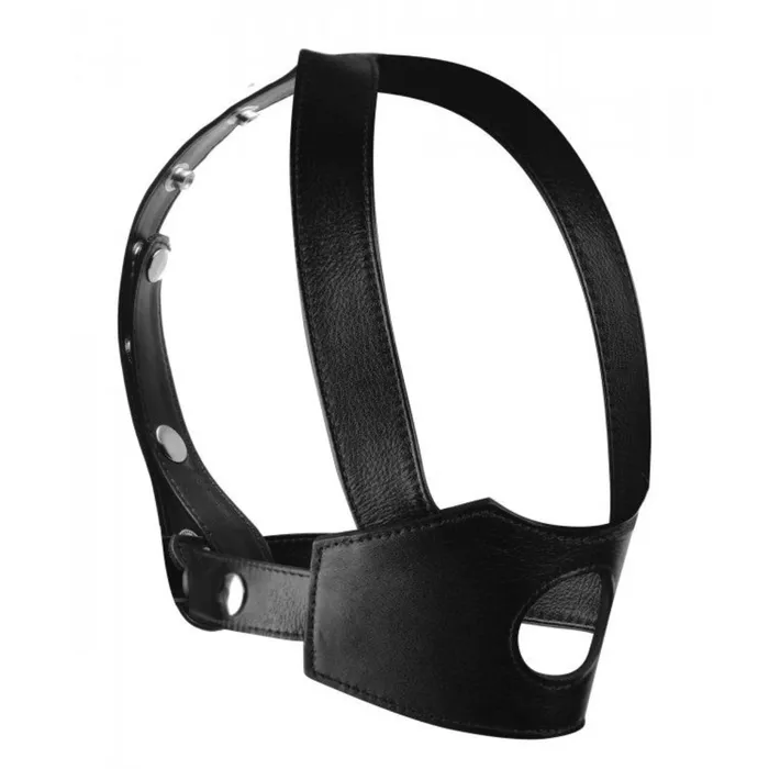 Master Series Dildos Master Series Face Fuk II Dildo Face Harness Black