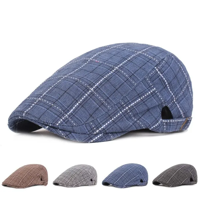 Miller Plaid Cotton Flat Cap mysite Vibrators