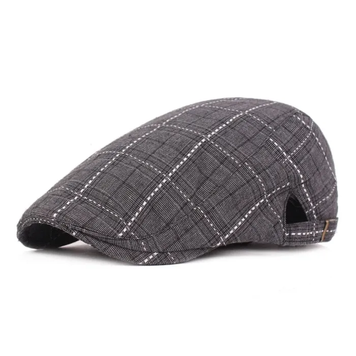 Miller Plaid Cotton Flat Cap mysite Vibrators