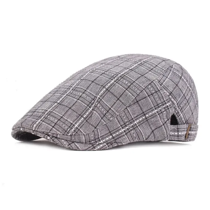 Miller Plaid Cotton Flat Cap mysite Vibrators