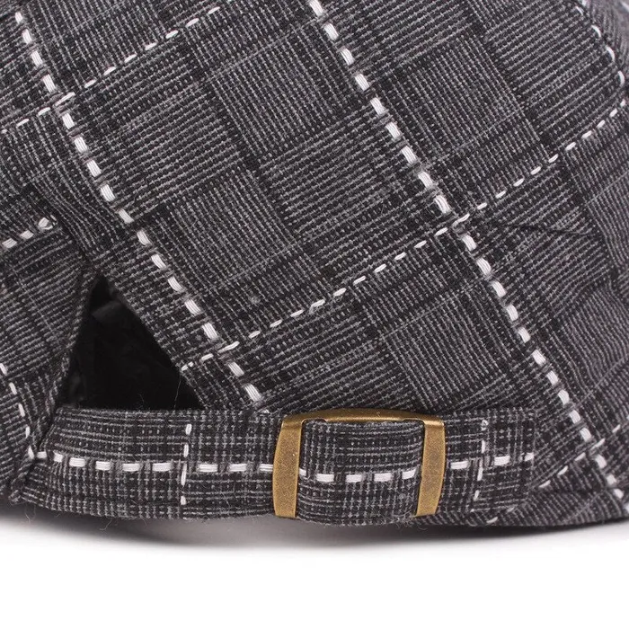 Miller Plaid Cotton Flat Cap mysite Vibrators