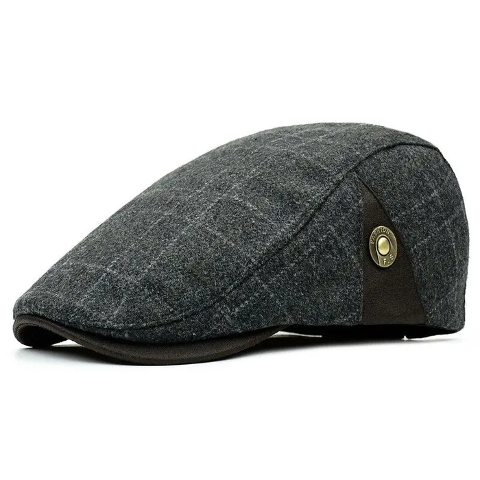 mysite Vibrators Bachman Wool Flat Cap