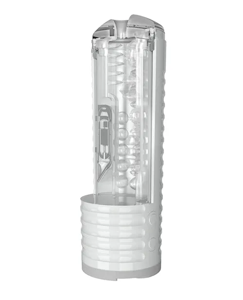 Open Desires Male Sex Toys Lovense Max 2 Rechargeable Male Masturbator w White Case Clear Sleeve