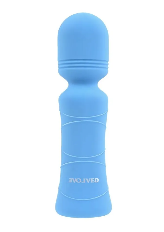 Out Of The Blue Rechargeable Silicone Wand Vibrator Evolved Vibrators