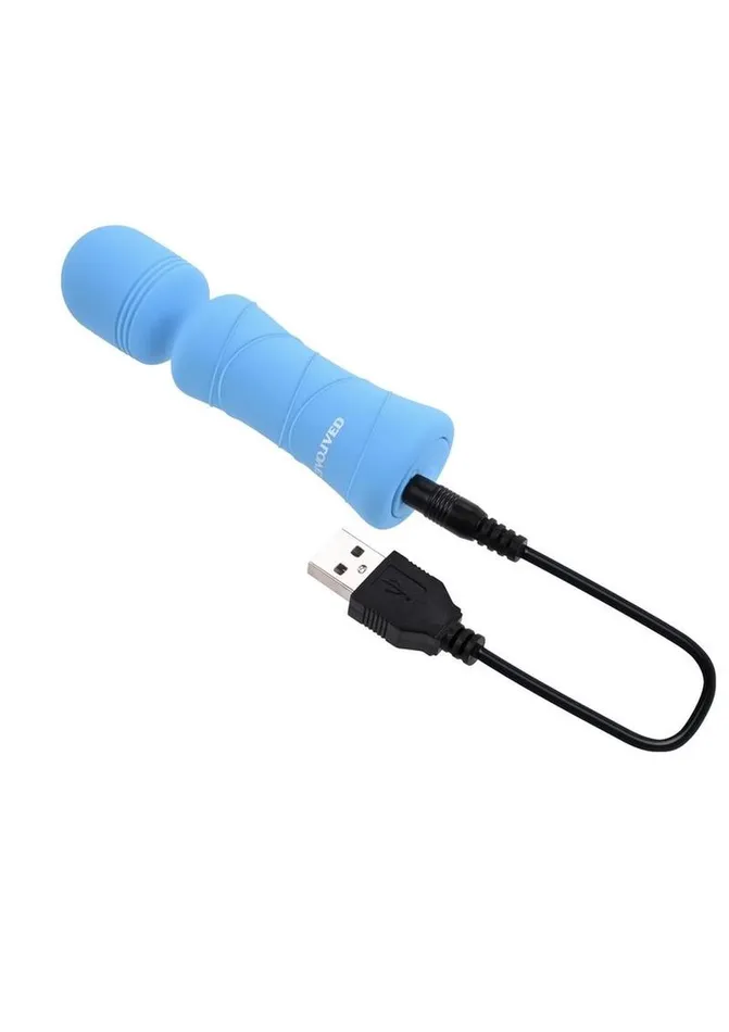 Out Of The Blue Rechargeable Silicone Wand Vibrator Evolved Vibrators