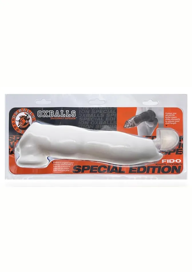 Oxballs Oxballs Fido BeastShaped Cocksheath with Bullet Female Sex Toys