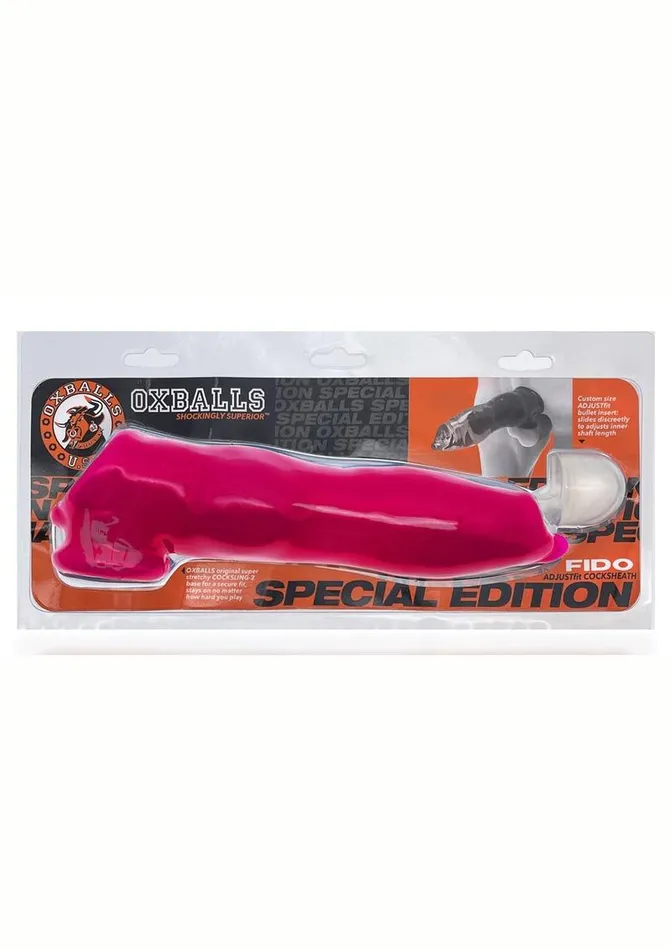 Oxballs Oxballs Fido BeastShaped Cocksheath with Bullet Female Sex Toys