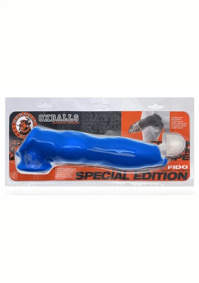 Oxballs Oxballs Fido BeastShaped Cocksheath with Bullet Female Sex Toys