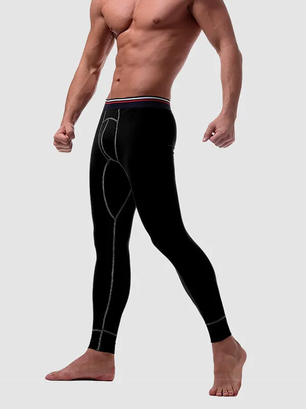 Plus Size Mens U Convex Pouch Thermal Underwear mysite Plus Size