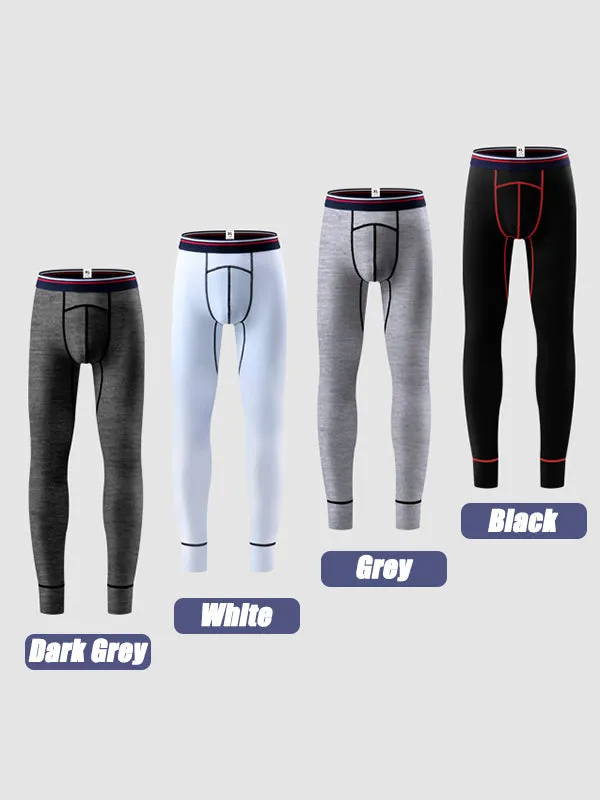 Plus Size Mens U Convex Pouch Thermal Underwear mysite Plus Size