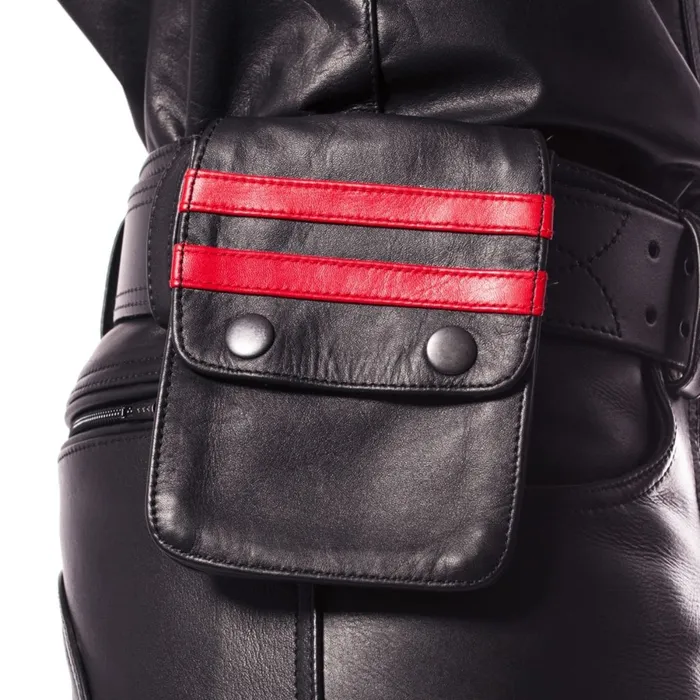 Prowler RED Restraints Prowler Red Leather Pouch Wallet Black Red