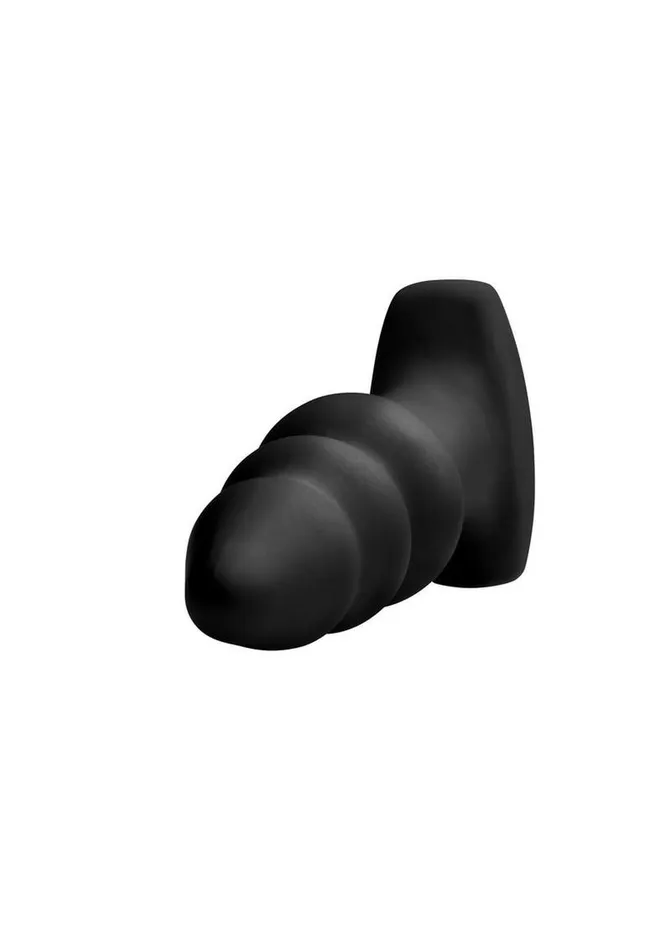 Rimmers Male Sex Toys Rimmers Model I Rechargeable Silicone Rippled Rimming Plug with Remote Control