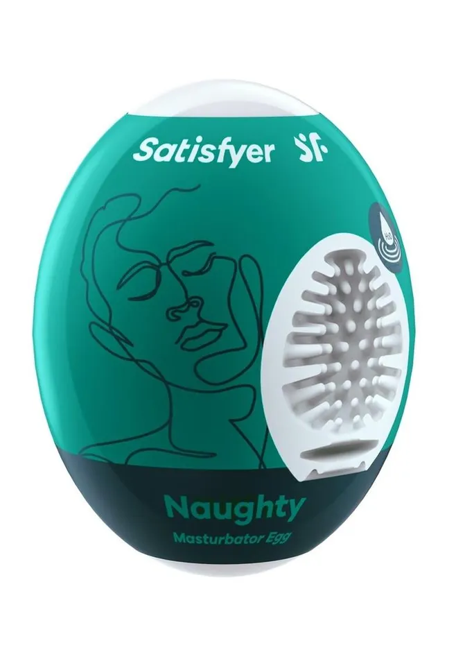 Satisfyer Masturbator Egg 3 Pack Set Naughty Satisfyer Male Sex Toys