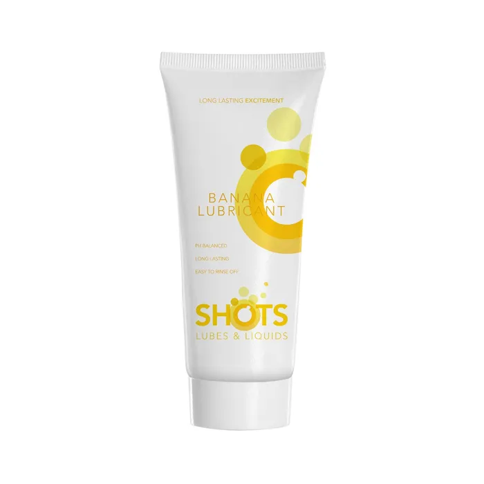 Shots Essentials Vibrators Shots Essentials Banana Water Based Lube 100ml