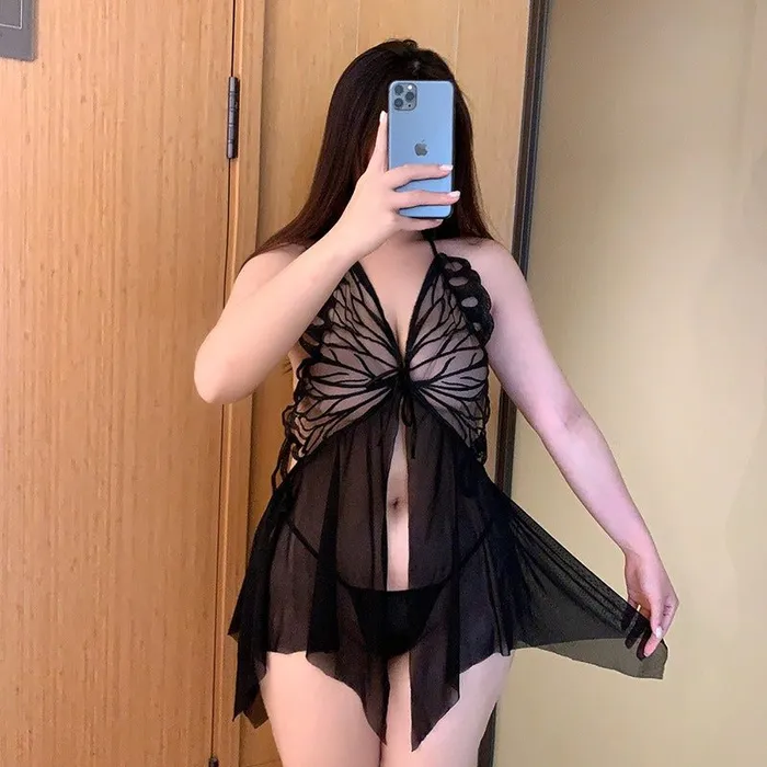 Sinderella Plus Size Unveiled Desire Black Sheer PlusSize Lingerie Sinderella Plus Size Unveiled Desire Black Sheer PlusSize Lingerie