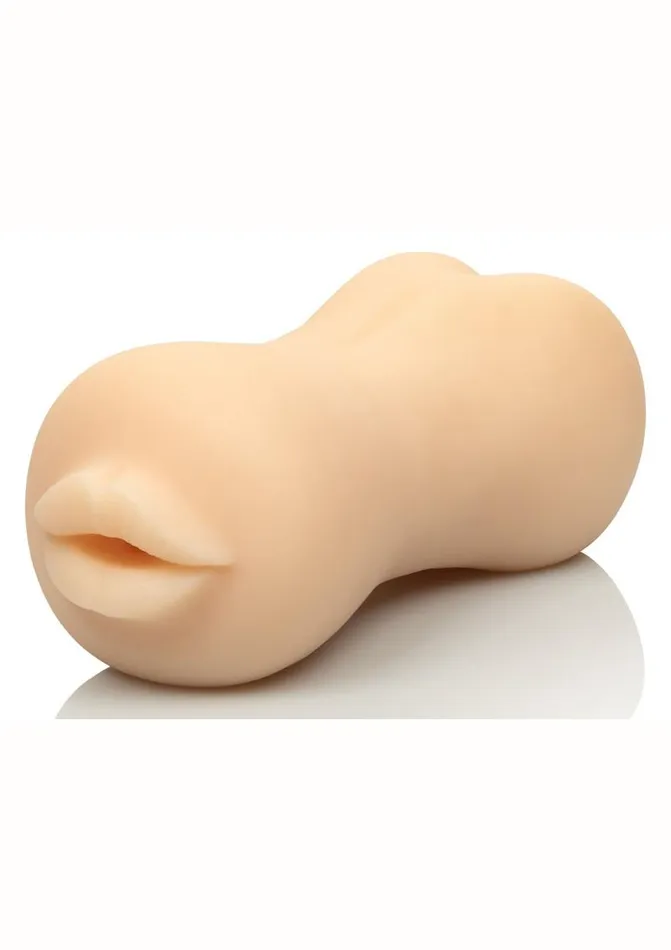 Stroke It Male Sex Toys Stroke It Realistic Dual Ended Stroker Mouth and Ass Stroke It Male Sex Toys Stroke It Realistic Dual Ended Stroker Mouth and Ass