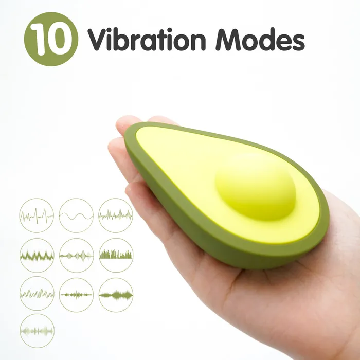 The Bad Peach Store Vibrators Avocado Love Egg Vibrator The Bad Peach Store Vibrators Avocado Love Egg Vibrator