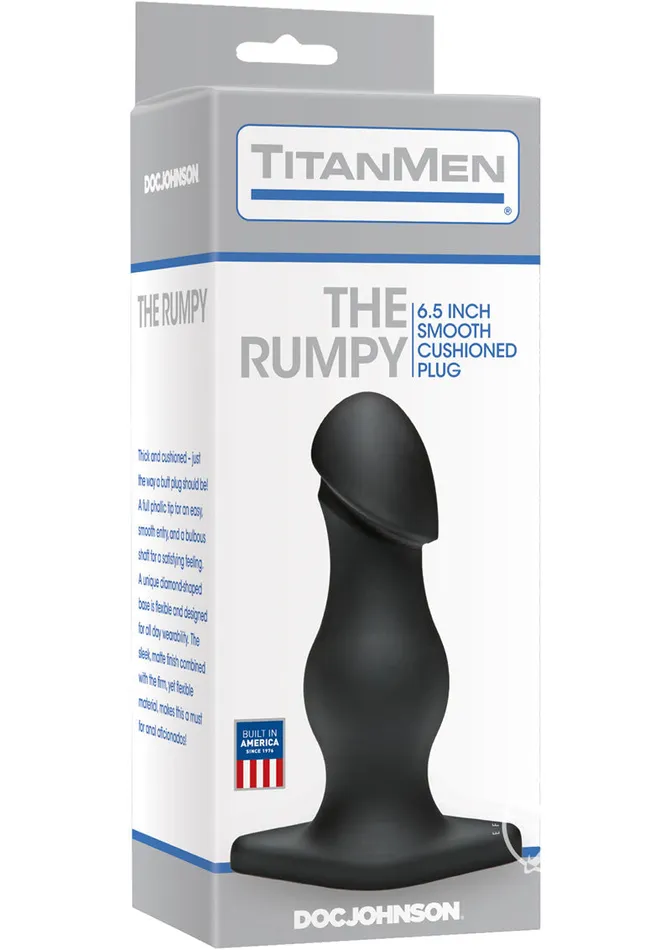 TitanMen Male Sex Toys Titanmen The Rumpy Smooth Cushioned Anal Plug
