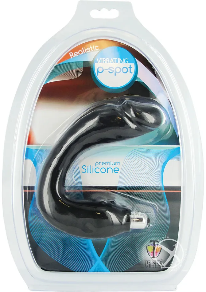 Trinity Men Silicone Vibrating PSpot Massager Trinity Men Female Sex Toys