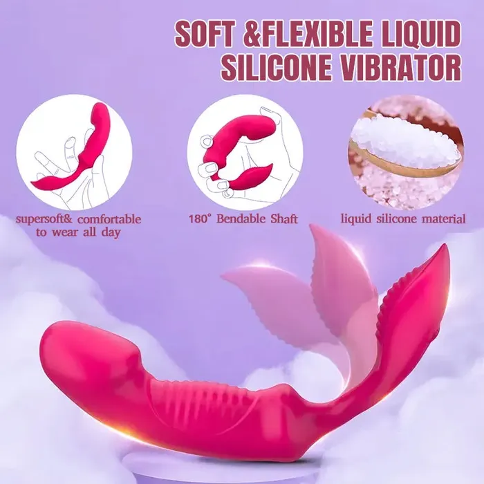 Vibrators Dual Stimulation Wearable Vibrator Inyarose