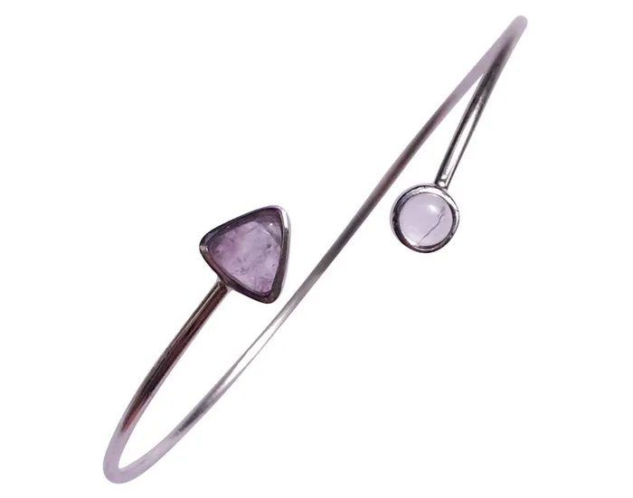 Vibrators Gemstone Yoni Amethyst Cuff Bracelet