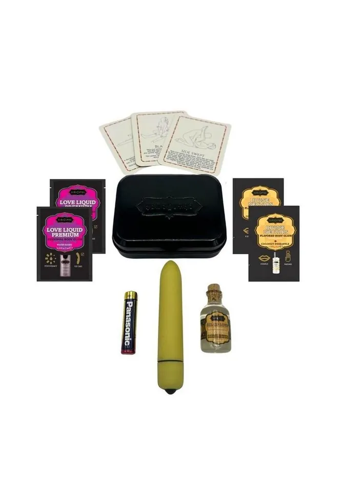 Vibrators Gift Sets and Travel Kits Kama Sutra Weekender Vibe Kit Coconut Pineapple