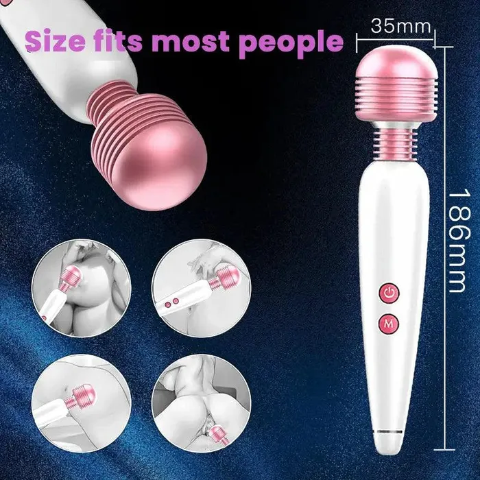 Vibrators Inyarose MultiFrequency Av Vibrator For Women