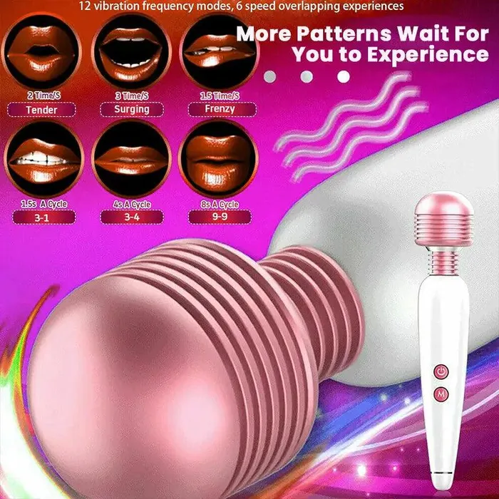Vibrators Inyarose MultiFrequency Av Vibrator For Women