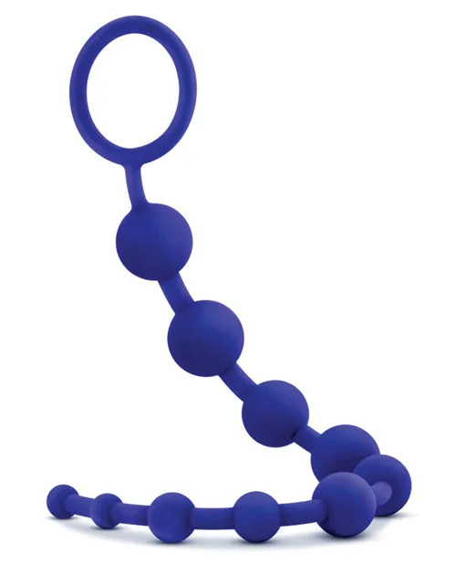 Vibrators Open Desires Blush Luxe Silicone Beads 10 Purple