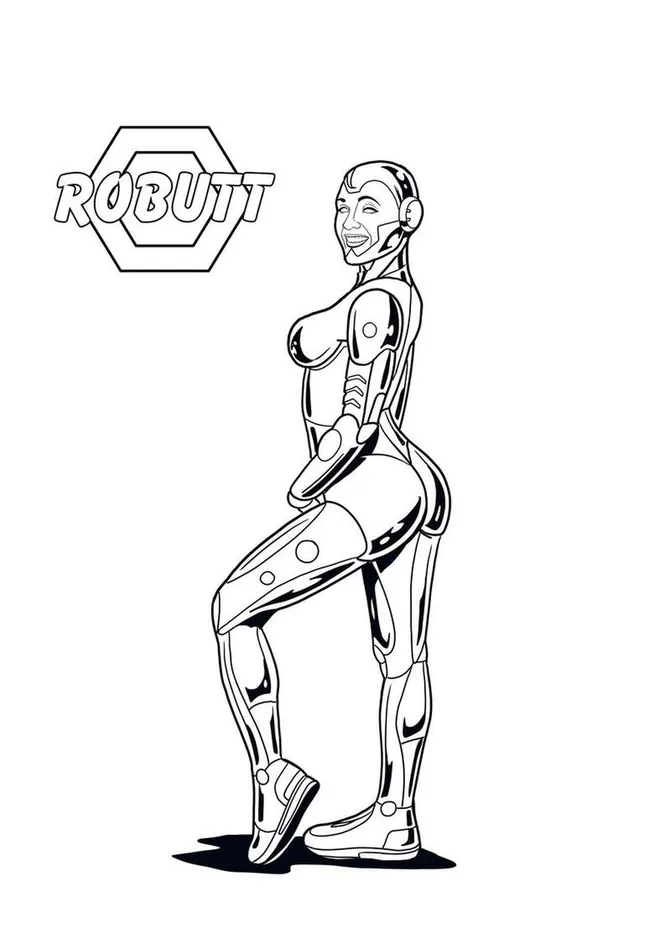 WoodRocket Sexy Butts Coloring Book Vibrators