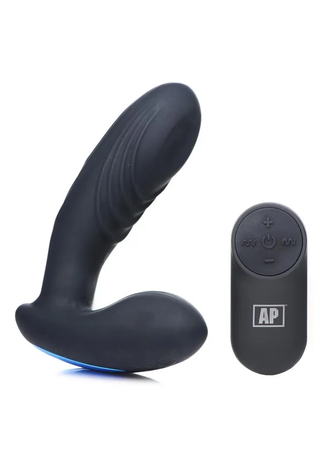 ALPHAPRO Male Sex Toys AlphaPro 7x PThump Rechargeable Vibrating Tapping Silicone Prostate Stimulator ALPHAPRO Male Sex Toys AlphaPro 7x PThump Rechargeable Vibrating Tapping Silicone Prostate Stimulator