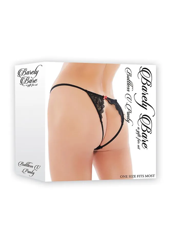 Barely Bare Barely Bare Buttless V Panty Female Sex Toys