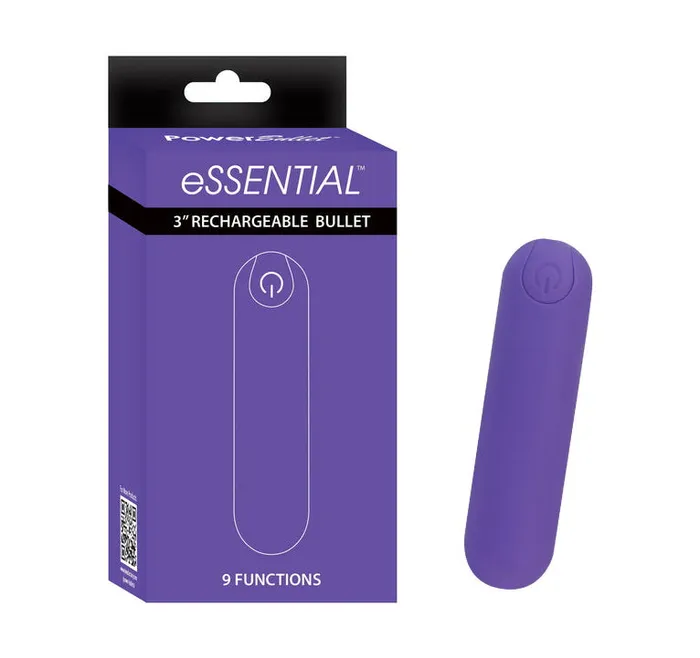 BMS Factory Female Sex Toys Essential Power Bullet Rechargeable Bullet 3 inch BMS Factory Female Sex Toys Essential Power Bullet Rechargeable Bullet 3 inch