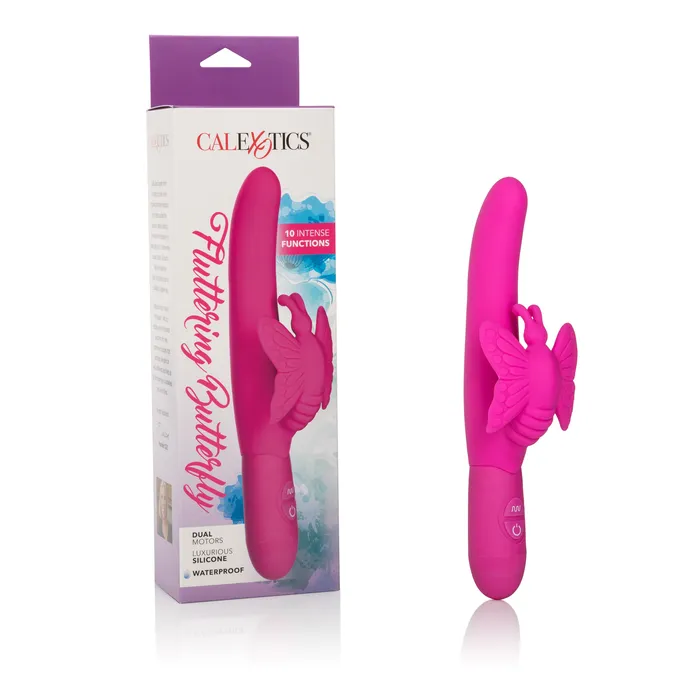 CalExotics Fluttering Butterfly Pink Vibrators CalExotics Fluttering Butterfly Pink Vibrators