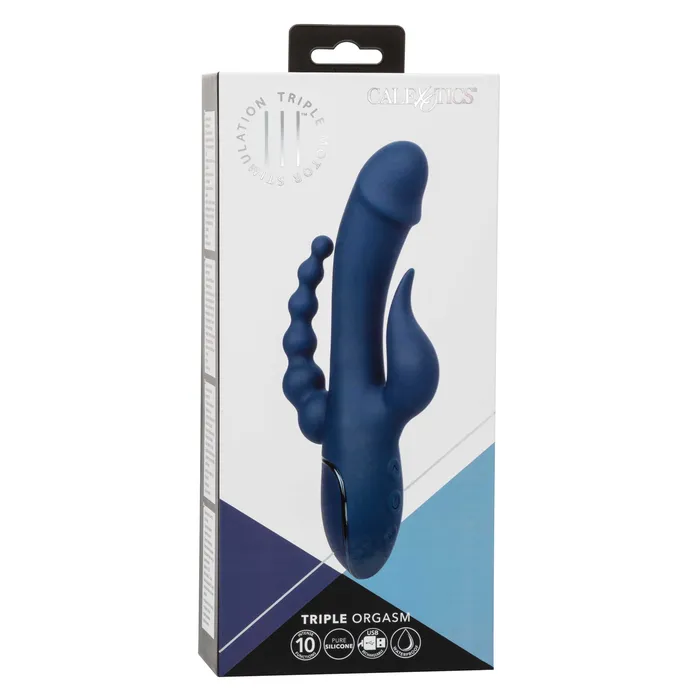 CalExotics Vibrators Iii Triple Orgasm Blue CalExotics Vibrators Iii Triple Orgasm Blue